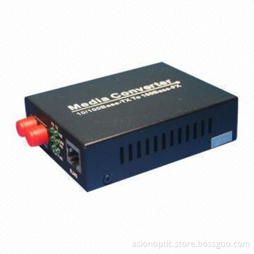 10/100 Optic Fiber Media Converter, Stability Output with APC Circuit